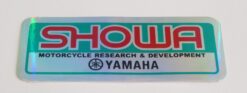 Showa Motorcycle Research Development metallic sticker