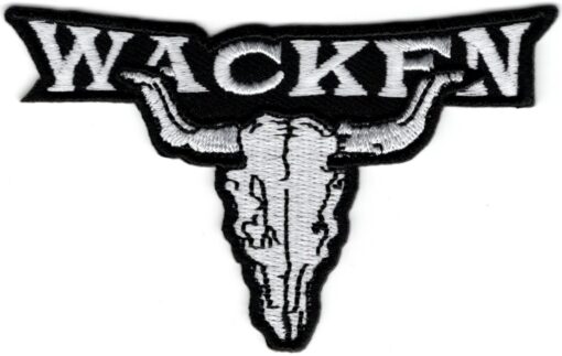 Wacken WOA Applikation zum Aufbügeln