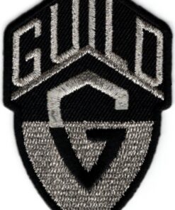 Guild Guitar stoffen opstrijk patch