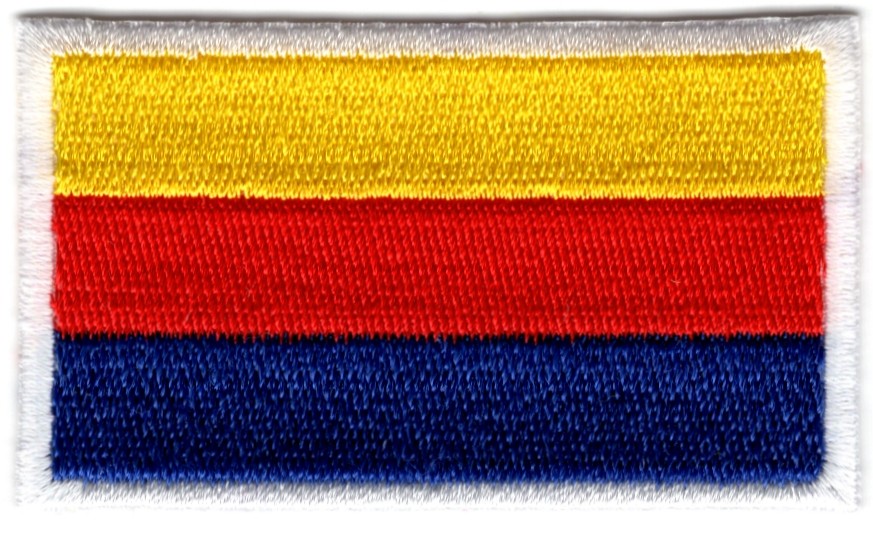 Stoffaufnäher mit Nordholland-Flagge zum Aufbügeln