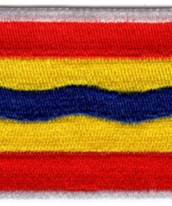 Overijssel vlag stoffen opstrijk patch