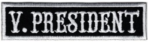 Vice President stoffen opstrijk patch