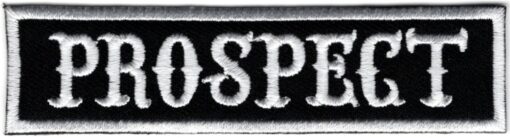 Prospect stoffen opstrijk patch