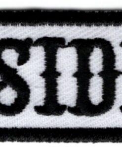 President stoffen opstrijk patch