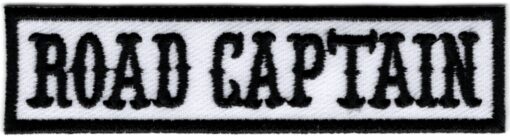 Road Captain stoffen opstrijk patch