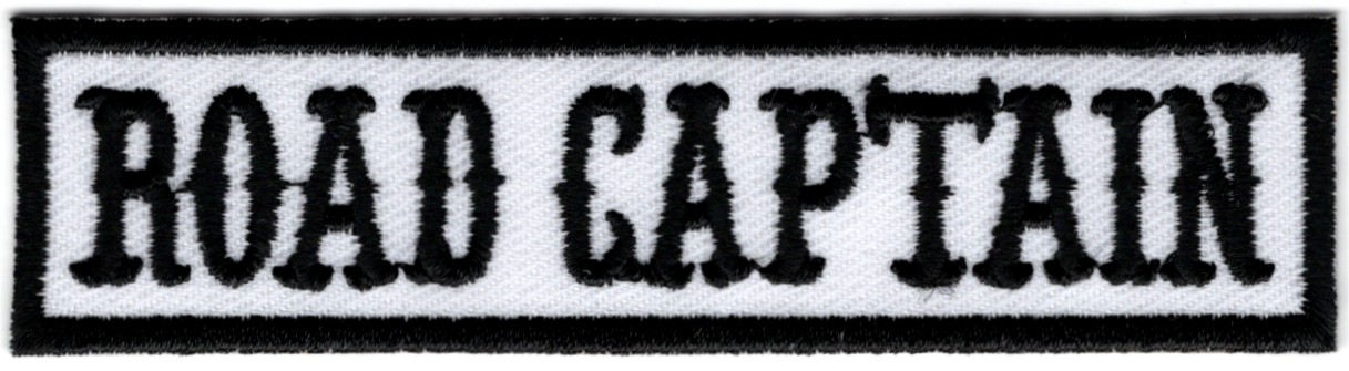 Road Captain Applikation zum Aufbügeln