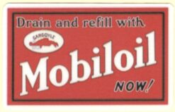 Mobiloil sticker