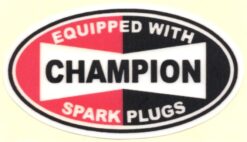 Champion sticker