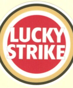 Lucky Strike-Aufkleber