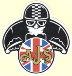 Sticker AJS Café Racer