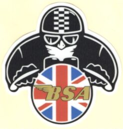 BSA Cafe Racer-Aufkleber