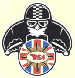BSA Cafe Racer sticker