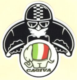 Cagiva Cafe Racer-Aufkleber