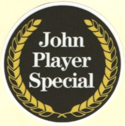John Player Special sticker