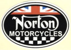 Norton Motorradaufkleber