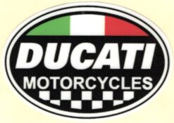 Ducati Motorradaufkleber
