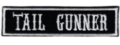 Tail Gunner stoffen opstrijk patch